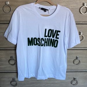 Women’s Love Moschino T Shirt Size 46 New